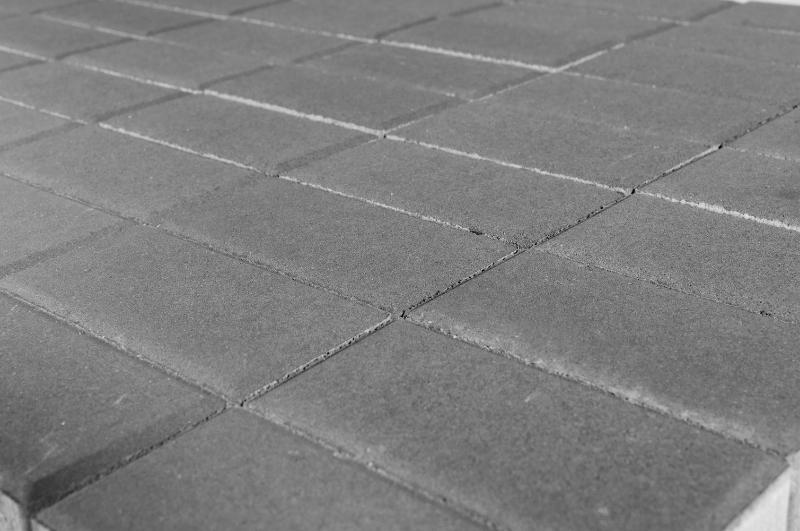 Тротуарная плитка Braer Прямоугольник-К серый 200*100*80